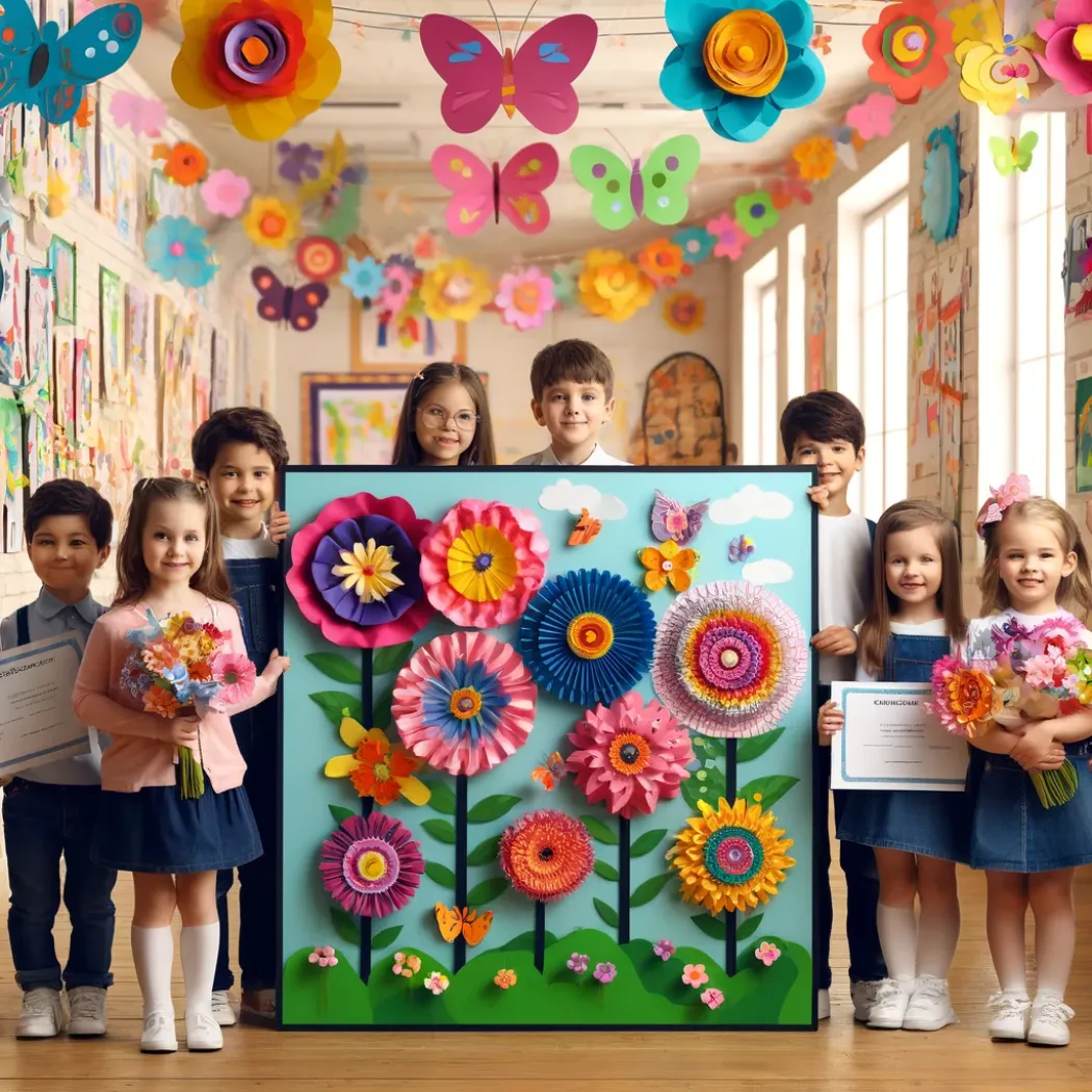 Przedszkolaki na podium w konkursie plastycznym